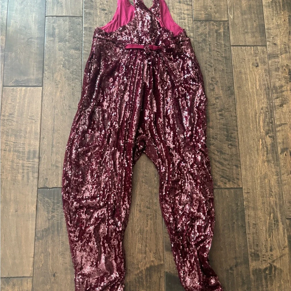 FP “Love Again” sequined harem romper, SP, NWOT - Picture 6 of 8